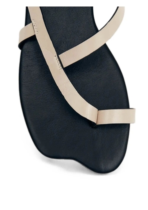ALOHAS Dawn asymmetric-sole leather sandals - Neutrals