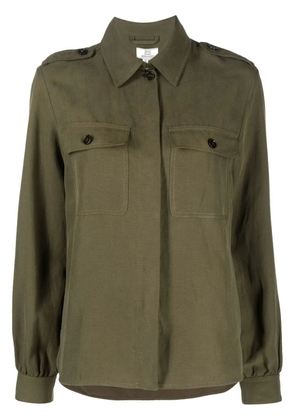 Woolrich fitted button-up shirt - Green