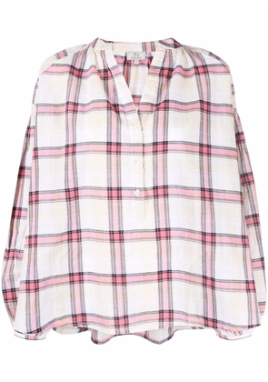 Woolrich plaid check button-up shirt - Neutrals
