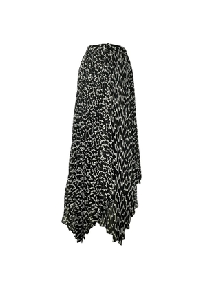 Isabel Marant Vintage Alena asymmetric pleated skirt - Black