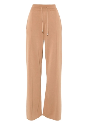 PINKO Love Birds-motif track pants - Neutrals