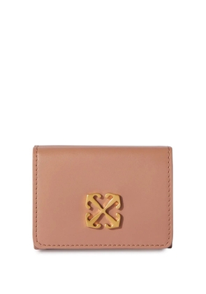 Off-White Jitney leather wallet - Neutrals