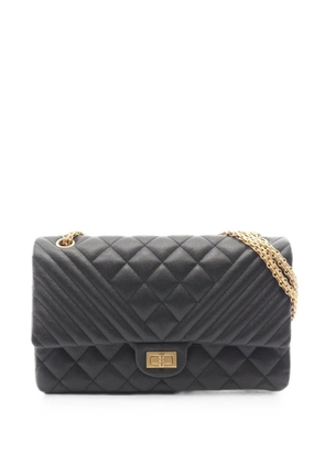 CHANEL Pre-Owned 1991-1994 2.55 V-stitch shoulder bag - Black