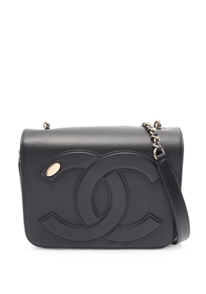 CHANEL Pre-Owned 2019 Coco Mark chain shoulder bag - Black