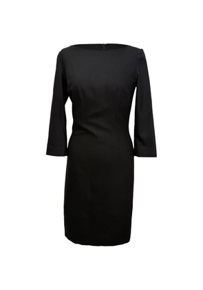 JOSEPH Boat-neck midi dress - Black