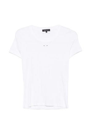 Barbara Bui stud-embellished ribbed T-shirt - White