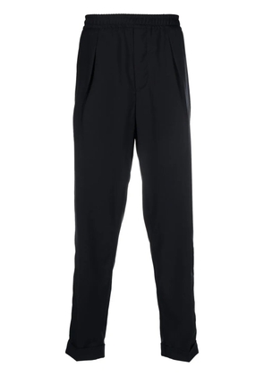 Woolrich elasticated waistband slim-cut trousers - Blue