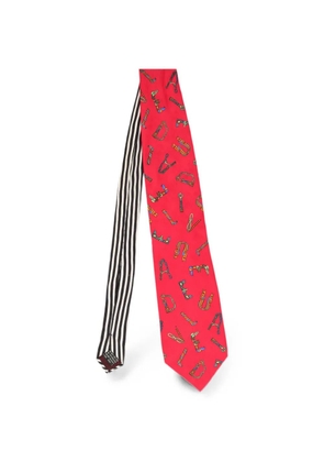 Versace Pre-Owned graphic-print tie - Red