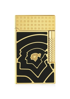 S.T. Dupont patterned lighter - Gold
