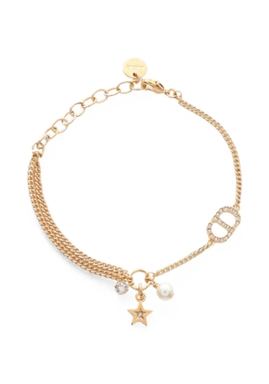 Christian Dior Pre-Owned 2020s Petit CD star bracelet - Gold