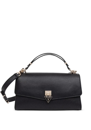 GUESS USA logo-plaque tote bag - Black