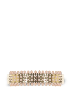 L'EIGHT STUDIO micro-stud panel rigid bracelet - Gold