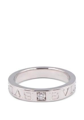 Bvlgari Pre-Owned 2010s B-zero1 diamond ring - Silver