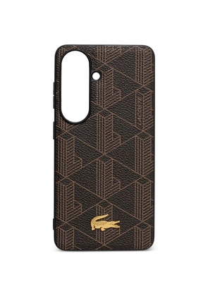 Lacoste logo-plaque Samsung Galaxy S26 case - Brown