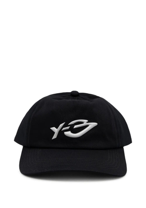 Y-3 logo-embroidered baseball cap - Black