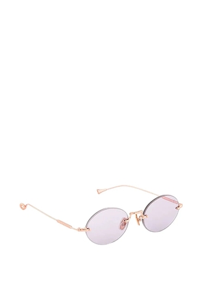 Eyepetizer Met round-frame sunglasses - Gold