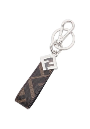 Fendi Pre-Owned 2020s Zucca FF key ring - Brown