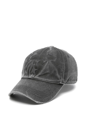 Golden Goose Journey star-embroidered baseball cap - Grey