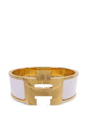 Hermès Pre-Owned Clic Clac H bracelet - Gold