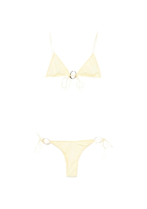 Oséree ring-detail bikini - Yellow