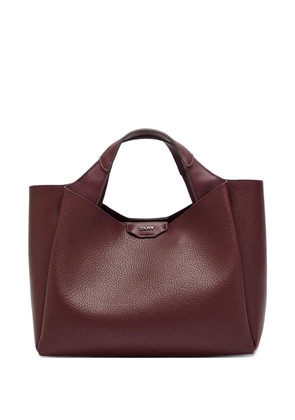 DKNY Willa grained handle tote bag - Brown