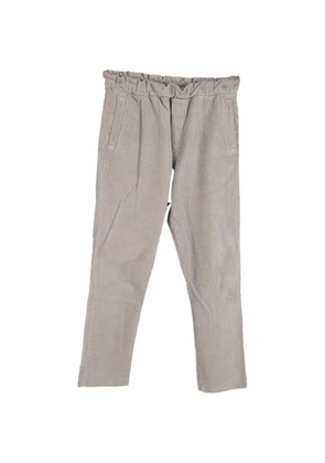 Bottega Veneta Pre-Owned corduroy straight-leg trousers - Grey