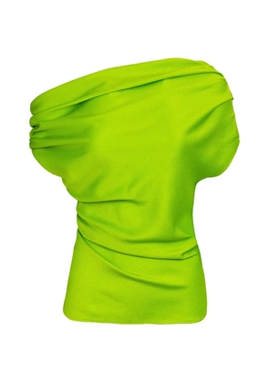 Silvia Tcherassi Buchi draped jersey - Green
