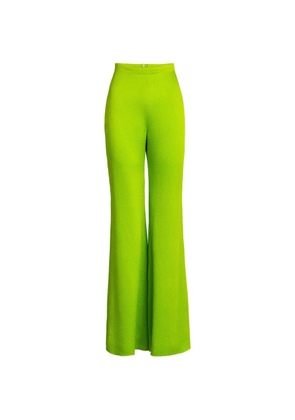 Silvia Tcherassi Palermo flared trousers - Green