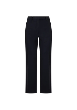 'S Max Mara pressed-crease straight-leg trousers - Black