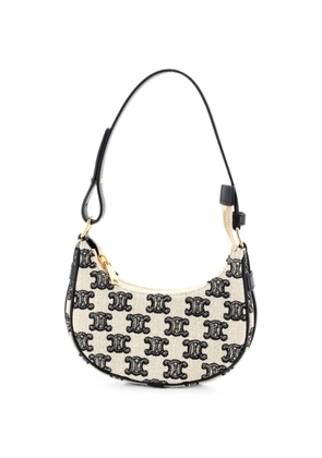 Celine Pre-Owned Ava Bag Triomphe Canvas Mini shoulder bag - Neutrals