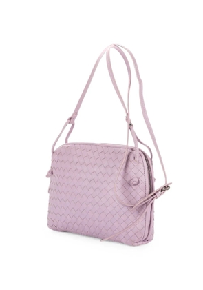 Bottega Veneta Pre-Owned Nodini Intrecciato shoulder bag - Purple