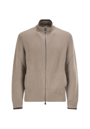 Fedeli rib-knit cashmere sweater - Neutrals