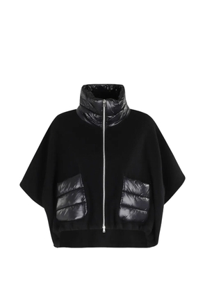 Herno padded-panel high-neck coat - Black