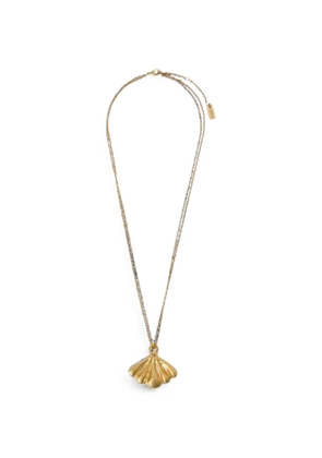 Chloé Mirror pendant necklace - Gold