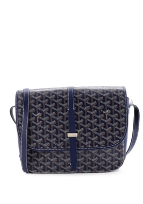 Goyard Pre-Owned Belvedere II Messenger Bag Coated Canvas MM crossbody bag - Blue