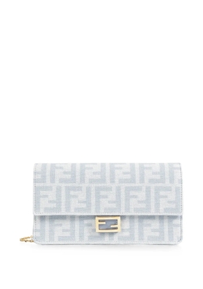 FENDI Baguette FF shoulder bag - Blue