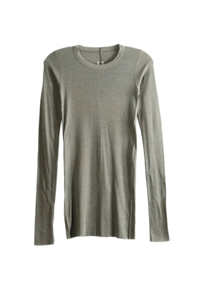 Rick Owens ribbed-knit long-sleeve top - Green