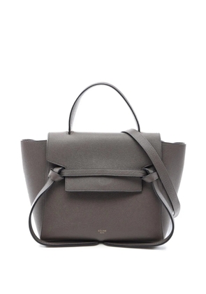 Celine Pre-Owned 2010-2026 Micro Grained Calfskin Belt Bag satchel - Grey