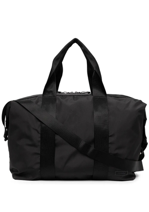 GANNI recycled-tech duffle bag - Black