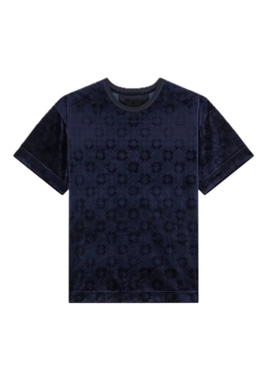 Givenchy embossed-logo T-shirt - Blue