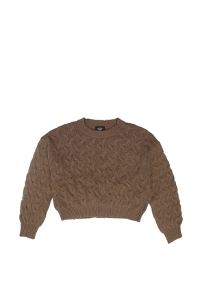 Htc Los Angeles crew-neck sweater - Brown