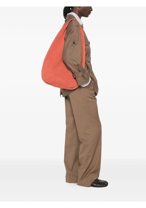 A.P.C. Neige suede shoulder bag - Orange