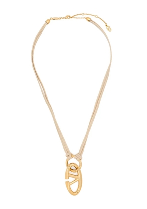 Valentino Garavani VLogo necklace - Neutrals