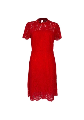Diane Von Furstenberg Vintage Alma lace dress - Red