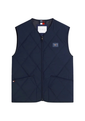 Tommy Hilfiger diamond-quilted gilet - Blue