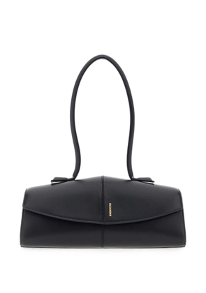 Jil Sander Linea leather shoulder bag - Black