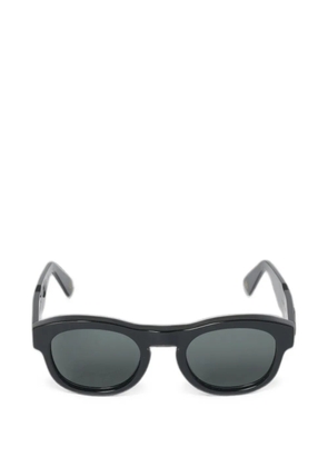 Borsalino geometric-frame sunglasses - Black