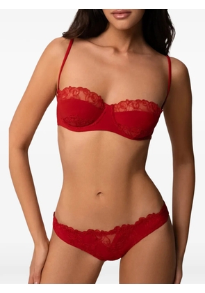 Kiki de Montparnasse La Rose lace-trim underwired bikini