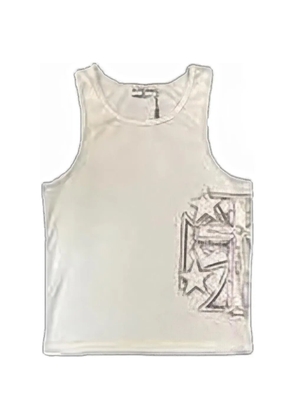 Vale Jesus star-print tank top - Neutrals