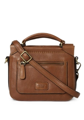 Osprey leather cross-body bag - Brown